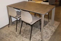 Tavolo in ceramica rettangolare Ceramique a prezzo scontato^La Seggiola New