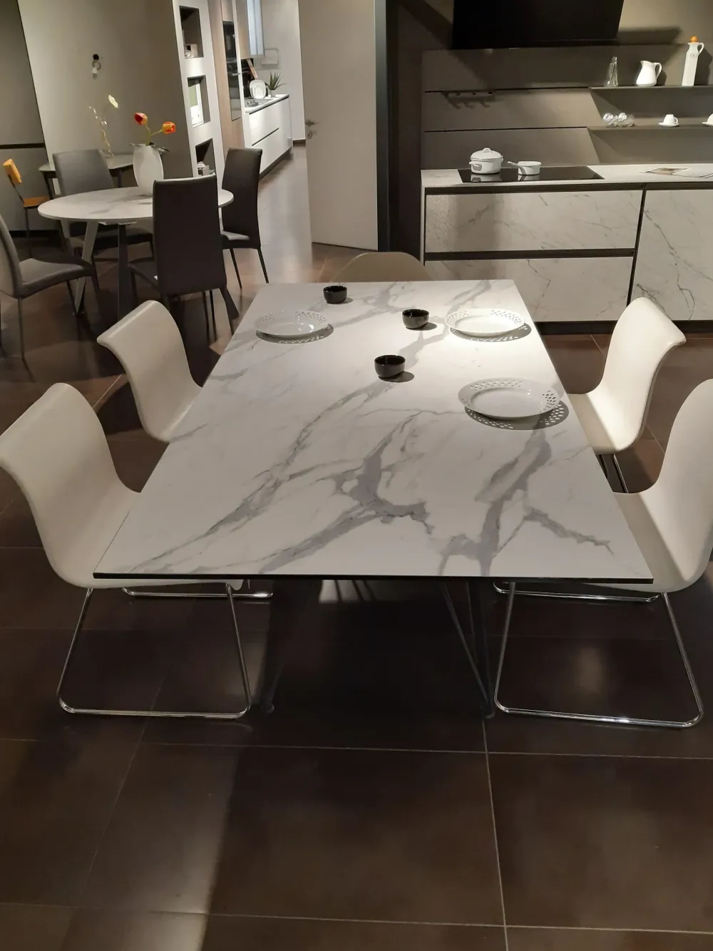 Easyline Tavolo in ceramica rettangolare Cross a prezzo scontato- Tavoli