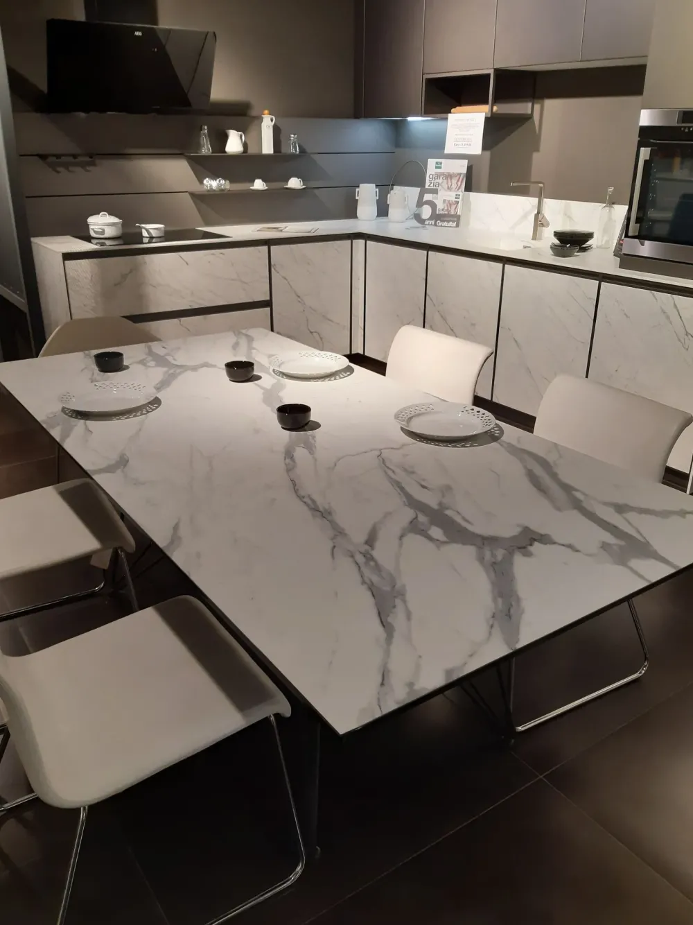 Easyline Tavolo in ceramica rettangolare Cross a prezzo scontato- Tavoli