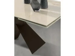 Tavolo in ceramica rettangolare Ship a prezzo ribassato^Zamagna