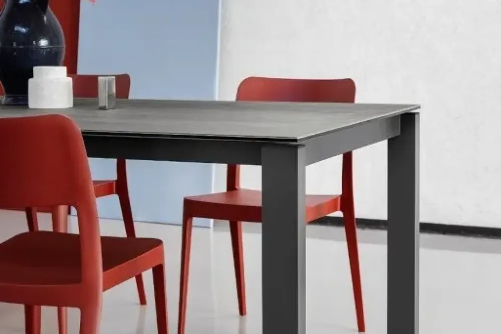 Tavolo in ceramica rettangolare Badu' xl a prezzo scontato^MIDJ