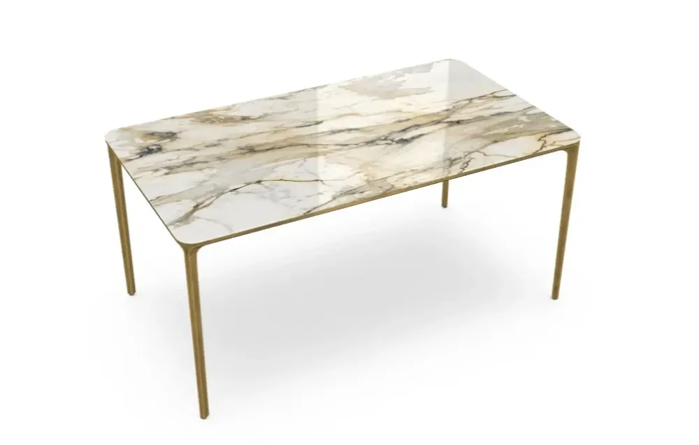 Tavolo in ceramica rettangolare Slim extensible a prezzo ribassato^Sovet Hot