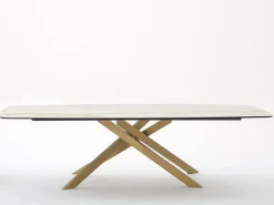 Tavolo in ceramica rettangolare Boston in offerta outlet^Friulsedie New