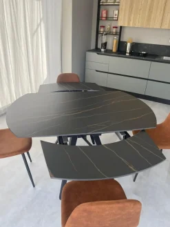 Tavolo in ceramica rettangolare Kyoto brigitte in offerta outlet Tavoli