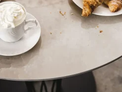 Discount Tavolo in ceramica rotondo Nido keramik bistrot in offerta outlet Tavoli