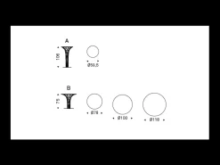 Discount Tavolo in ceramica rotondo Nido keramik bistrot in offerta outlet Tavoli