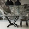 Cattelan Italia Tavolo in ceramica rotondo Planer keramik round Cattelan in offerta outlet- Tavoli