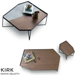 Best Tavolo in laccato sagomato Kirk a prezzo ribassato Tavoli