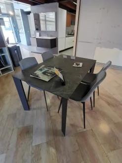 Point House Tavolo in laminato rettangolare Diamante in offerta outlet- Tavoli