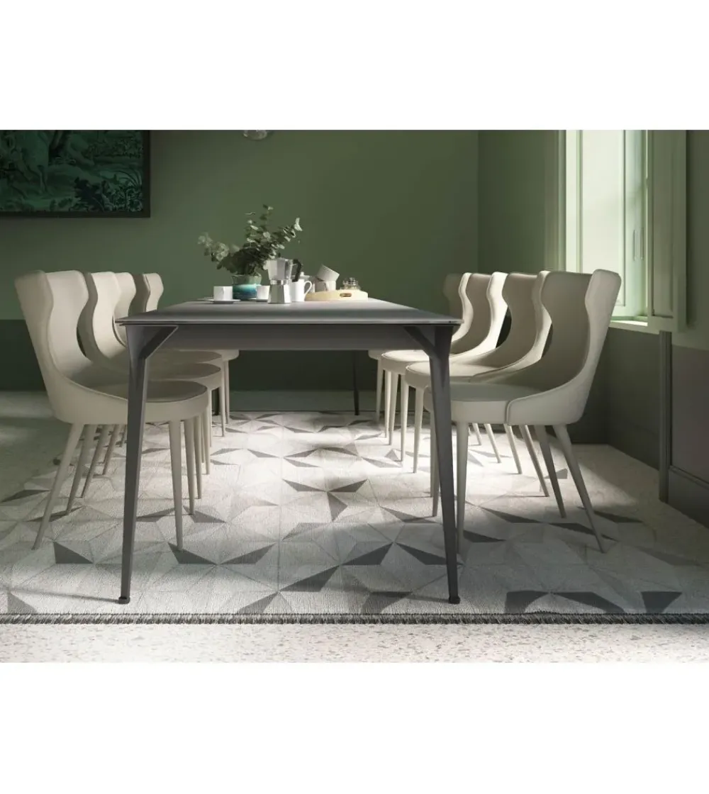 Ambianceitalia Tavolo in laminato rettangolare Hydra * in offerta outlet- Tavoli