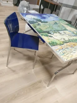 Best Tavolo in laminato rettangolare Quadro   in offerta outlet Tavoli