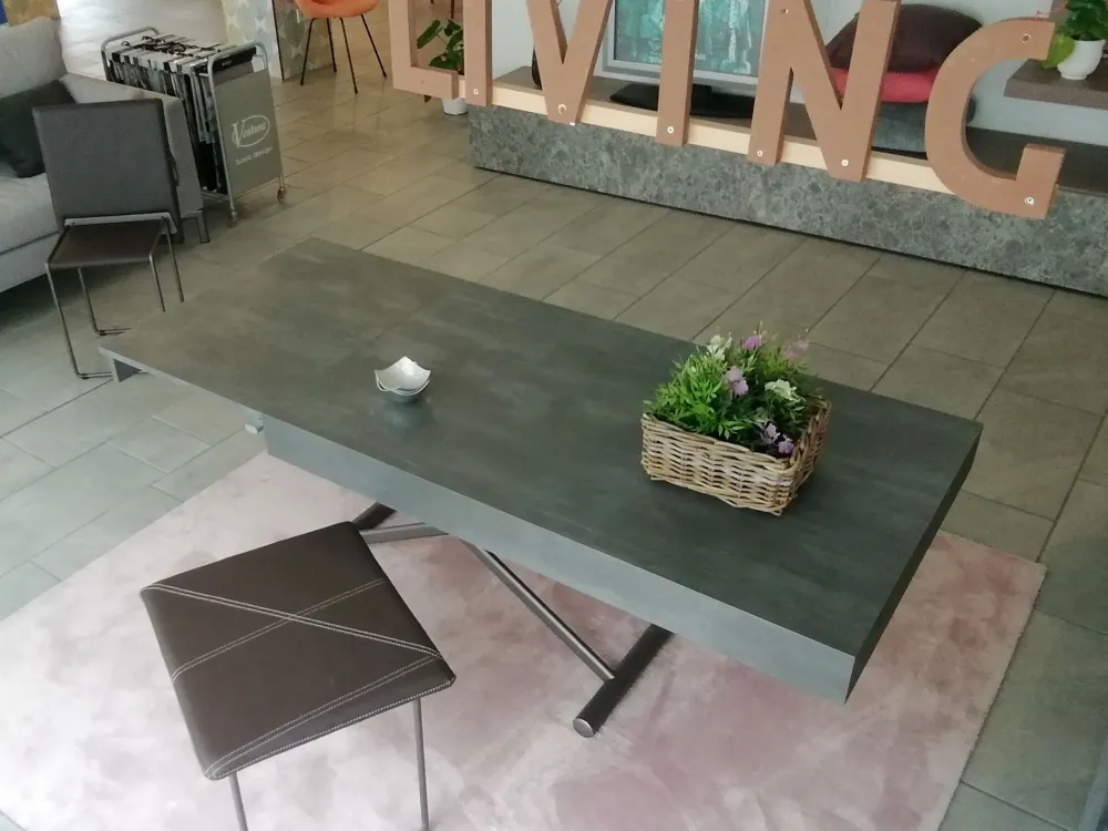 Outlet Tavolo in laminato rettangolare Up in offerta outlet Tavoli