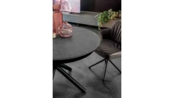 Tavolo in laminato rettangolare Fahrenheit round a prezzo scontato^Altacom Outlet