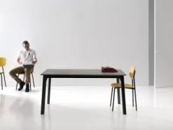 Tavolo in laminato rettangolare Drop 140 a prezzo ribassato^Point House New