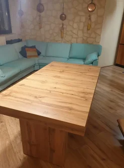 Tavolo in laminato rettangolare Monolite allungabile extra 480 a prezzo scontato^Lion's Sale