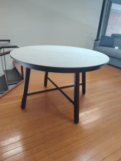 Pointhouse Tavolo in laminato rotondo Combo tondo in offerta outlet- Tavoli