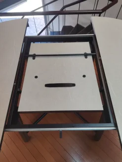 Pointhouse Tavolo in laminato rotondo Combo tondo in offerta outlet- Tavoli