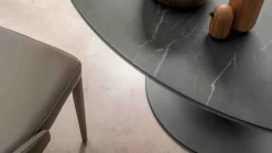 Tavolo in laminato rotondo Sun a prezzo ribassato^Altacom Outlet