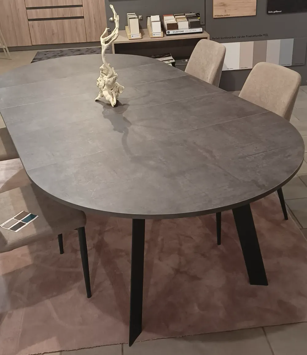 Tavolo in laminato rotondo Upper round a prezzo ribassato^Sedie Brianza Clearance