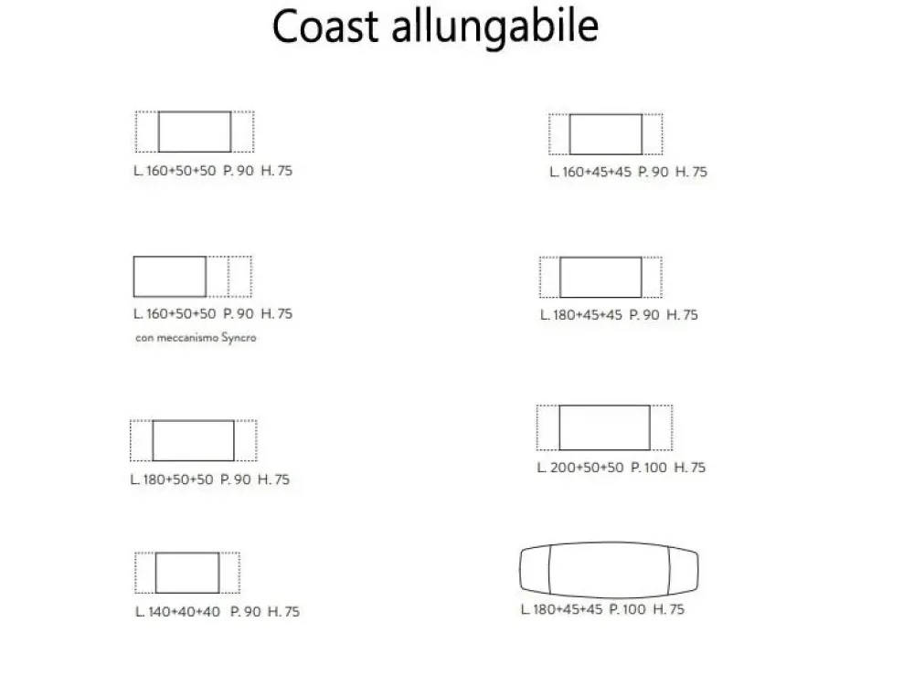 Tavolo in legno e resina rettangolare Coast a prezzo scontato^Zamagna Clearance