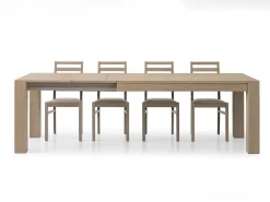 Tavolo in legno e resina rettangolare Tavolo allungabile a prezzo ribassato^Collezione esclusiva Discount