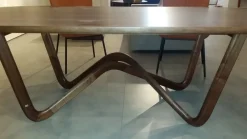 Tavolo in legno ovale 988 in offerta outlet^Rolf Benz Best