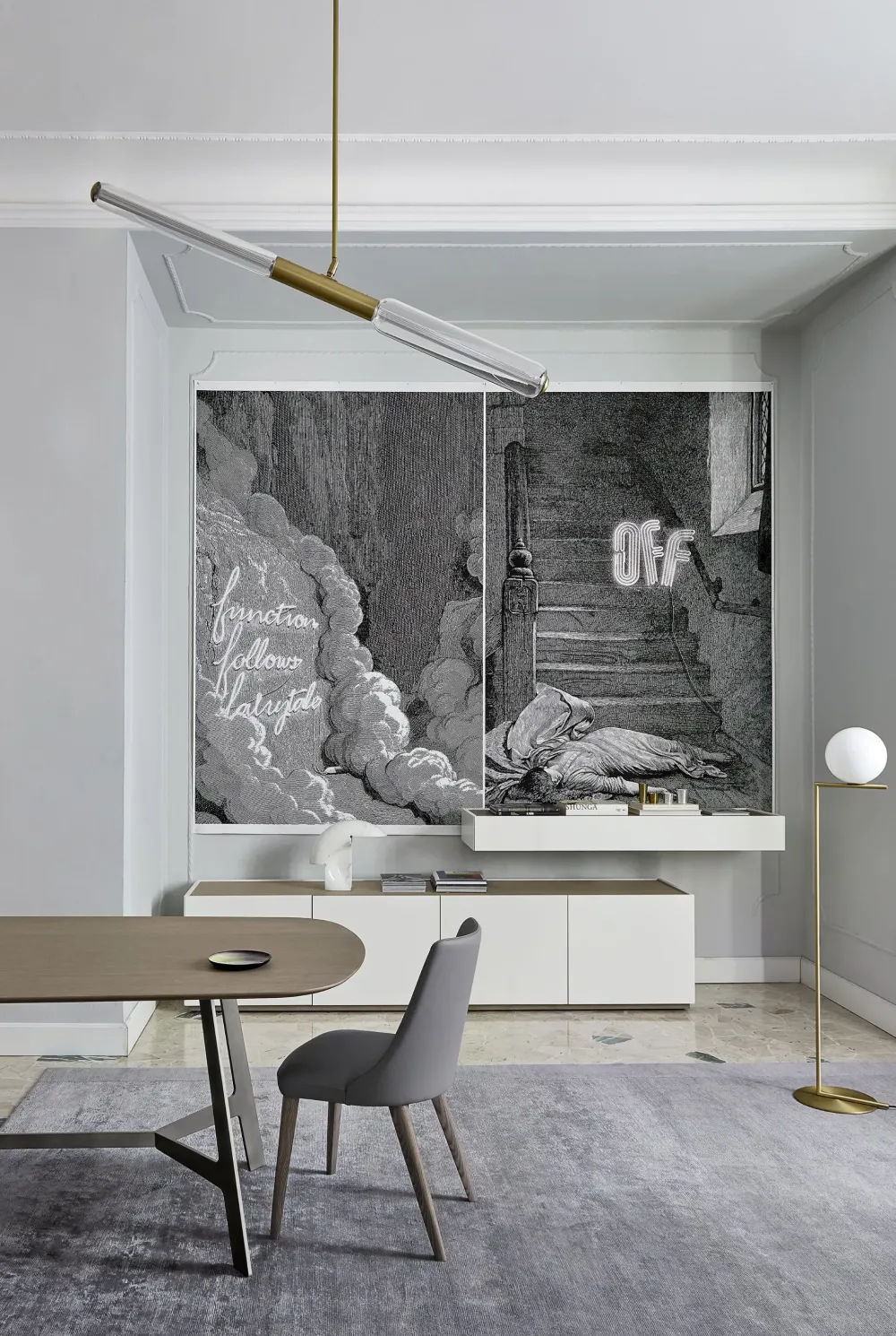 Tavolo in legno ovale Vertigo a prezzo scontato Tavoli