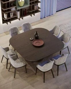 Tavolo in legno quadrato Mr. big a prezzo scontato^Olivieri Hot