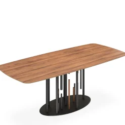 Ambianceitalia Tavolo in legno rettangolare Cave * in offerta outlet- Tavoli