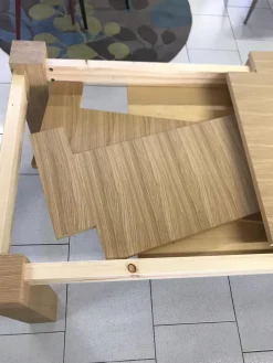 Tavolo in legno rettangolare Forest in offerta outlet^Md work Hot