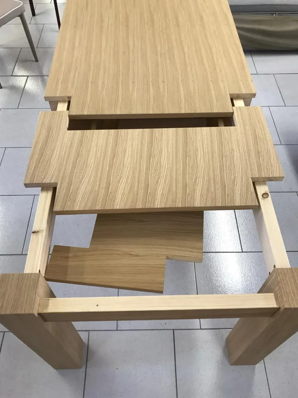 Tavolo in legno rettangolare Forest in offerta outlet^Md work Hot