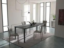 Tavolo in legno rettangolare Tavolo allungabile pranzo miami 10 persone 51 made in italy a prezzo scontato^Md work New