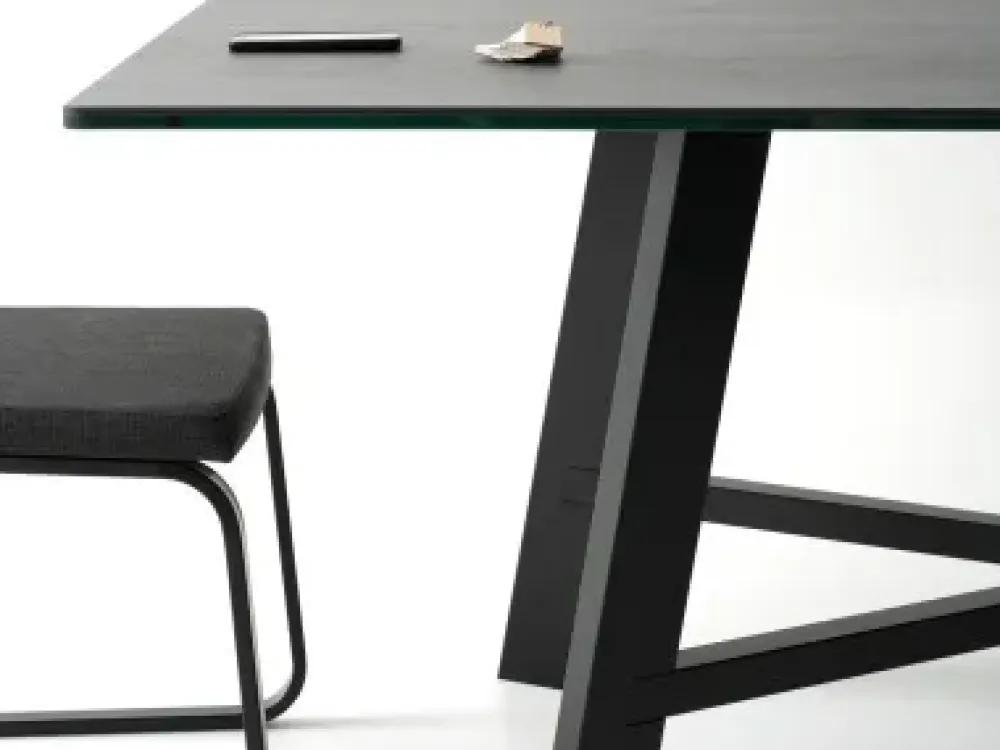 Tavolo in legno rettangolare Thor 240 fisso in offerta outlet^Point House Hot