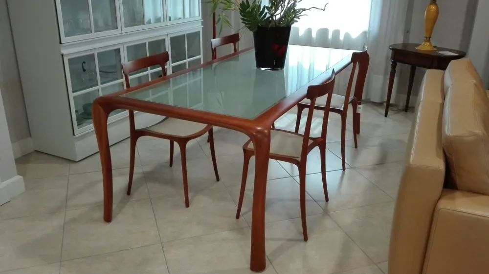 Tavolo in legno rettangolare Withy in offerta outlet^Ceccotti Outlet