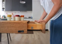 Lago Tavolo in legno rettangolare Air allungabile 160x100 a prezzo ribassato- Tavoli