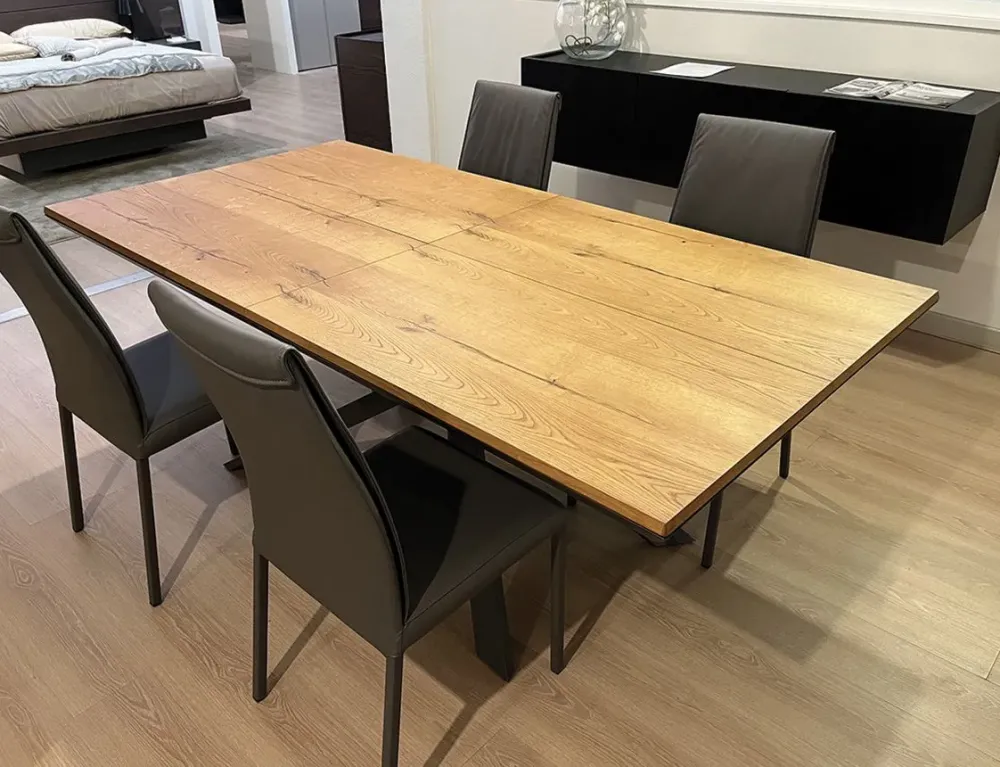 Tavolo in legno rettangolare 4*4 a prezzo ribassato^Ozzio Sale