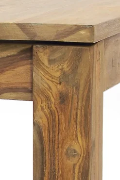 Outlet Etnico Tavolo in legno rettangolare Tavolo  nature allungabile con prolunghe a scomparsa    a prezzo scontato- Tavoli