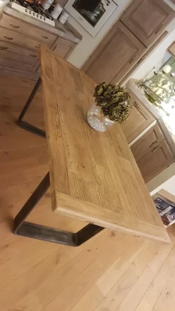 Nature Design Tavolo in legno rettangolare Gate in offerta outlet- Tavoli