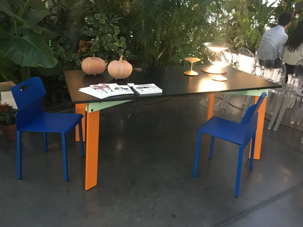 New Tavolo in legno rettangolare Aronte in offerta outlet Tavoli