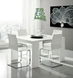 Online Tavolo in legno rettangolare Paolo in offerta outlet Tavoli