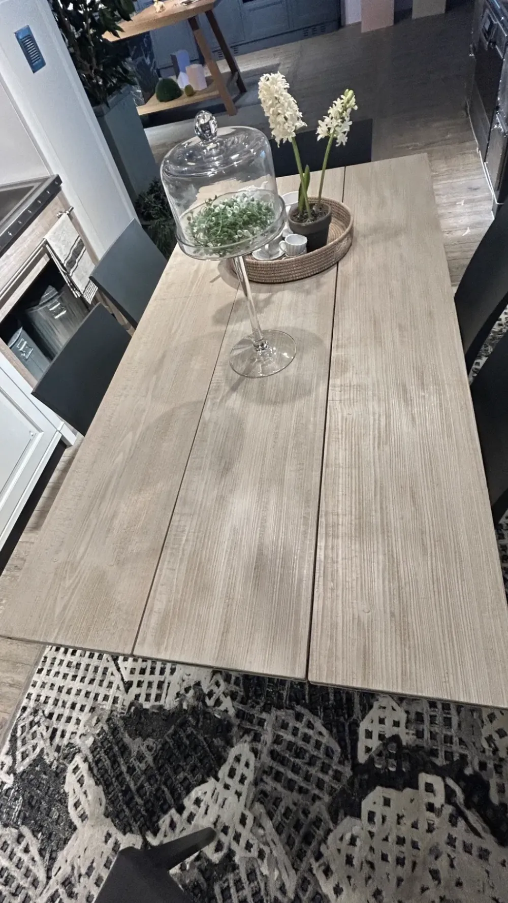 Hot Tavolo in legno rettangolare Tavolo industrial in offerta outlet Tavoli