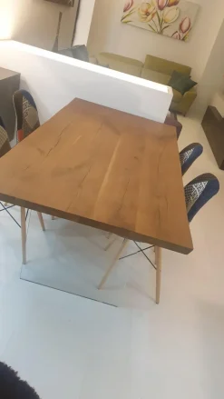 New Tavolo in legno rettangolare Class a prezzo ribassato Tavoli