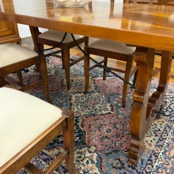 Tavolo in legno rettangolare Rosa dei venti a prezzo ribassato^Artigianale Online