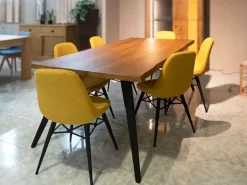 Tavolo in legno rettangolare Tavolo spillo a prezzo scontato^Artigianale New