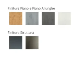 Ozzio Tavolo in legno rotondo Convivio in offerta outlet- Tavoli