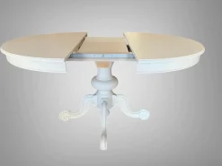 Collezione esclusiva Tavolo in legno rotondo Riccio in offerta outlet- Tavoli