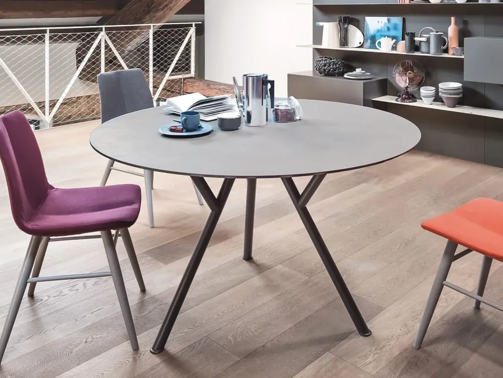 NovaMobili Tavolo in legno rotondo Sunny design a prezzo scontato- Tavoli