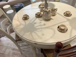 Marchi Cucine Tavolo in legno rotondo Tavolo casolare a prezzo scontato- Tavoli