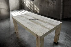 Tavolo in legno vecchio e patinato allungabile^Collezione esclusiva Online