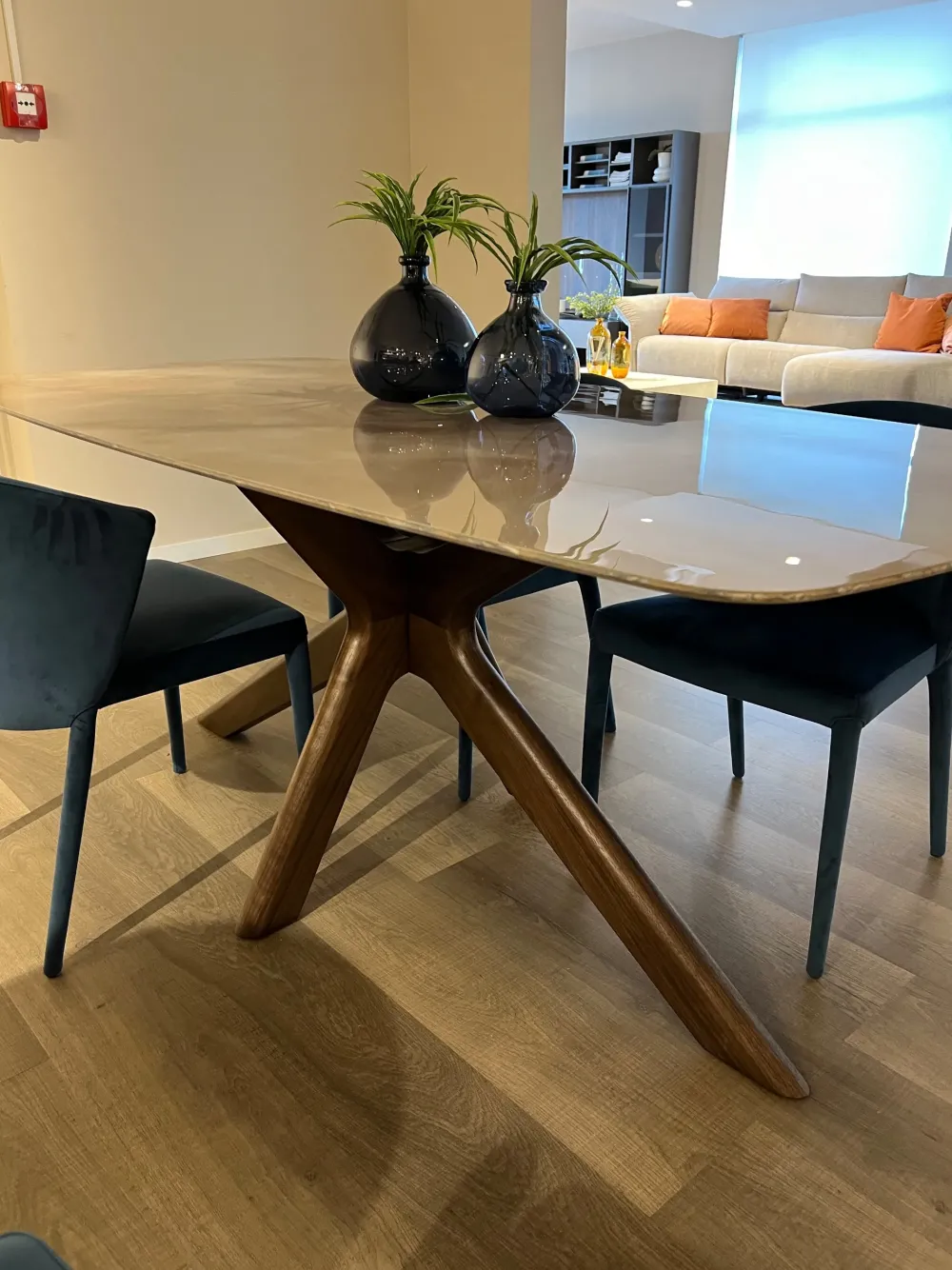 Best Tavolo in marmo ellittico Gemini in offerta outlet Tavoli